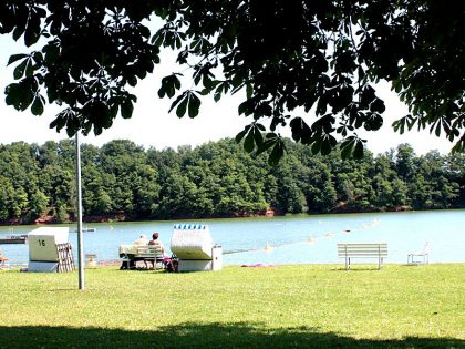 Koberbachtalsperre Strandbad